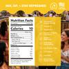 BYB Mixers Mango Margarita Cocktail Mix Packets (12 Pack) Infused with Electrolytes and Vitamins, 10 Calories, 2g Organic Sugar, 3g Carbs, Cocktail and Mocktail Mixer, Organic Natural Ingredients view 4