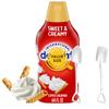 Sweet & Creamy Coffee Creamer, 64 fl oz Liquid Non-Dairy Creamer for Coffee, Tea & Cold Brews with Mini Metal Shovel Spoons (Sweet & Creamy) Shovel Spoons view 1