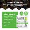 BYB Mixers Skinny Margarita Cocktail Mix Packets (12 Pack) Infused with Electrolytes and Vitamins, 5 Calories, 1g Organic Sugar, 2g Carbs, Cocktail and Mocktail Mixer, Organic Natural Ingredients view 2