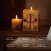Large Apple Vanilla Botanical Candle Natural Soy & Beeswax Clean Scent Long Lasting Eco Friendly Refillery Haus view 2