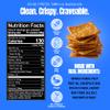 Every Body Eat Gluten Free Pretzels, Sea Salt Pretzel Thins Grain Free, Healthy Vegan Snacks, Dairy Free, Seed Oil Free Pretzel Crackers (Pack of 2), 4 oz Bags view 2