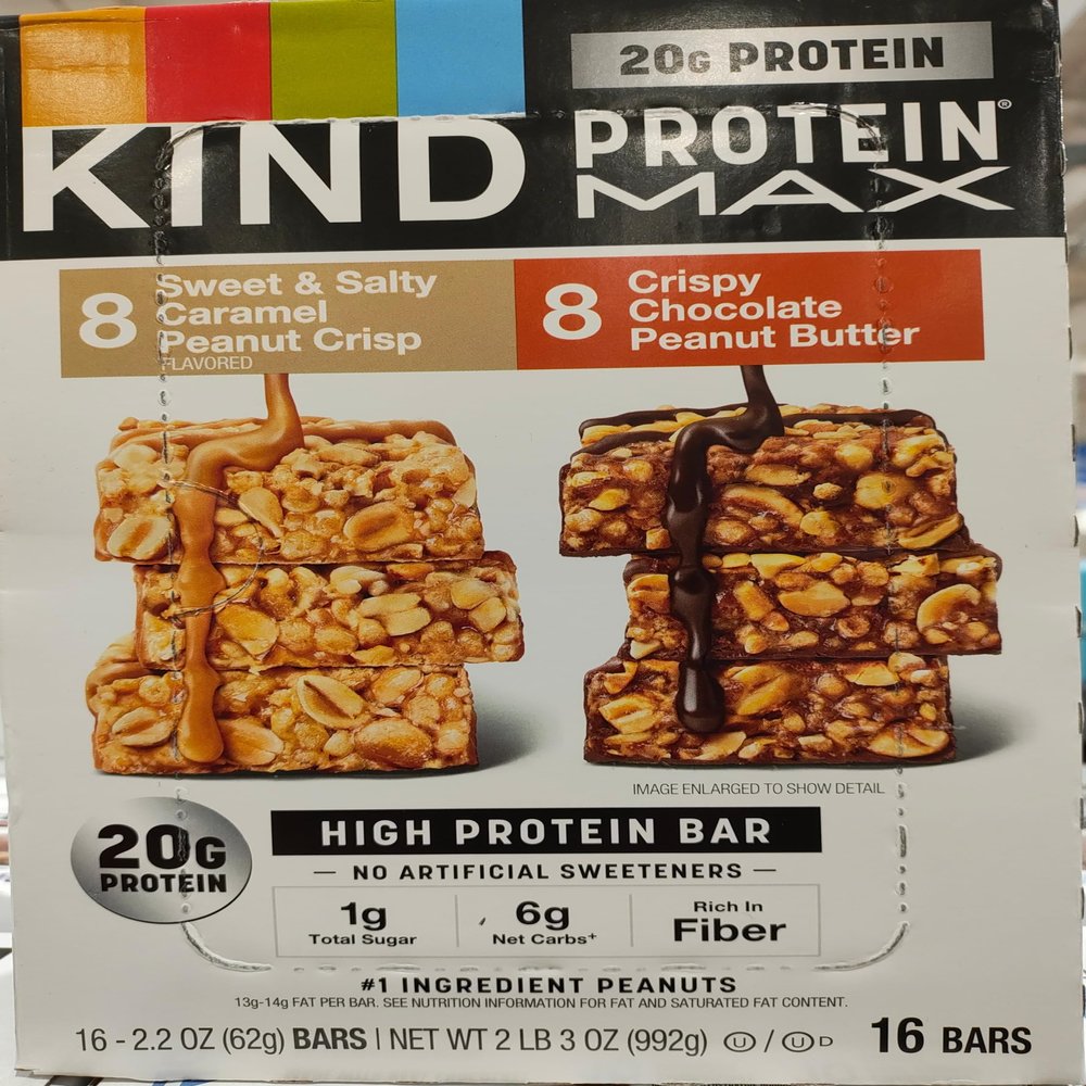 Kind protein max 16-2.2 oz bars