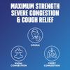 Mucinex Fast-Max Severe Congestion & Cough Medicine, Maximum Strength Symptom Relief, Over-The-Counter Medication, Cold Medicine, Cough Suppressant, Nasal Decongestant, 6 Fl Oz (Pack of 2) view 3