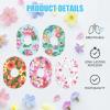 30 Pack Adhesive Patches Compatible with Dexcom G7, Flower CGM Sensor Patches with Hole, Waterproof Sensor Covers for Dexcom G7 Breathable, Pre-Cut Protective Tape Adhesive Tape Stickers(5 Styles) view 2