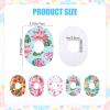 30 Pack Adhesive Patches Compatible with Dexcom G7, Flower CGM Sensor Patches with Hole, Waterproof Sensor Covers for Dexcom G7 Breathable, Pre-Cut Protective Tape Adhesive Tape Stickers(5 Styles) view 3