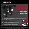 Jaffick 7mm Neoprene Knee Sleeves Support (1 Pair) & Compression Wraps - Lifting Sleeve for The Best Squats Weightlifting, Powerlifting Squats, Fitness for Men & Women view 3