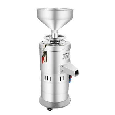 33LBS/H Commercial Peanut Butter Maker Machine, Electric Grain Grinder Sesame Grinding Machine with Large Hopper, Detachable Peanut Butter Maker Machine Sesame Sauce Grinder For Dry Raw Materials