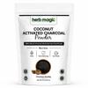 Activated Charcoal Powder 8 oz (227 g) | Coconut Shell Derived | Finely Milled Powder for DIY Tooth Powder & Beauty Use| Herb Magic view 1