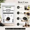 Activated Charcoal Powder 8 oz (227 g) | Coconut Shell Derived | Finely Milled Powder for DIY Tooth Powder & Beauty Use| Herb Magic view 2