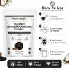 Activated Charcoal Powder 8 oz (227 g) | Coconut Shell Derived | Finely Milled Powder for DIY Tooth Powder & Beauty Use| Herb Magic view 3