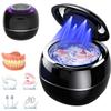 Denture Dome Ultrasonic Retainer Cleaner, Denture Dome 45khz Dental Pod Cleaner, UV Dental Retainer Cleaner Machine with Digital Timer for Night Guards, Braces, Aligner, Toothbrush, Jewelry and More view 1
