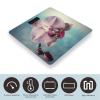 A Blooming Flower Bathroom Scale,Highly Accurate Digital Weighing Machine for People Bright LED Display Weight Scale for The Aldult Home Use view 3
