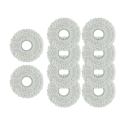 10pcs Mop ClothCompatible For Karcher RCV 5 Plus Sweeping And Mopping Robot Home Appliance Accessories