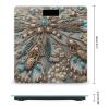 Delicate Beadwork Bathroom Scale,Highly Accurate Digital Weighing Machine for People Bright LED Display Weight Scale for The Aldult Home Use view 2