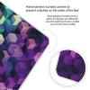 Abstract Color Cubes Purple Bathroom Scale,Highly Accurate Digital Weighing Machine for People Bright LED Display Weight Scale for The Aldult Home Use view 4