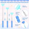 Afarnook 5 Pack Back Scratcher Bulk Portable Extendable Back Scratcher with Sponge Handles Macaron Stainless Steel Telescoping Massage Tool for Men Women Gifts Christmas Stocking Stuffers view 2