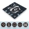 Raccoo Pattern Bathroom Scale,Highly Accurate Digital Weighing Machine for People Bright LED Display Weight Scale for The Aldult Home Use view 3