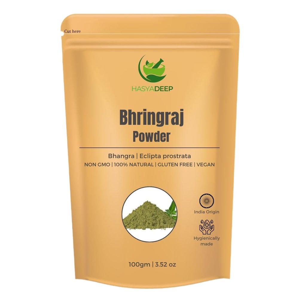 Hasyadeep Bhringraj Powder | Eclipta prostrata (200gm/7.05oz)