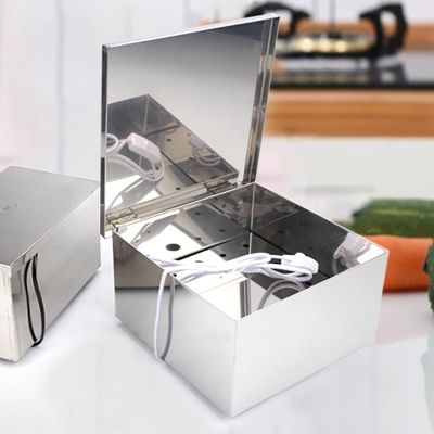 LHQYA Electric Seaweed Drying Box, Stainless Steel Seaweed Oven, Adjustable Temperature, Heats Nori to a Crisp Finish, for Sushi Restaurants and Home Use