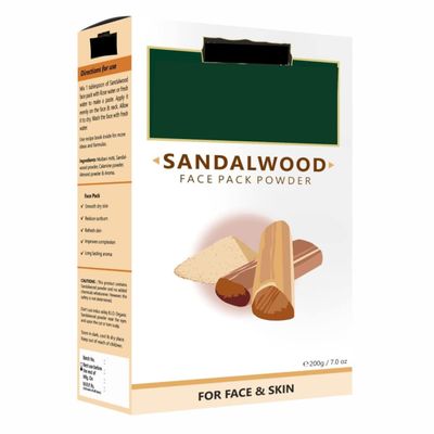 100% Organic Red Sandalwood - 7.05Ounce / 200Gram - Chandan Powder