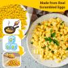 4.94oz Dried Egg Ramen Toppings - Freeze-Dried Scrambled Eggs for Instant Noodles, Soups & Rice Bowls, Ramen Dried Eggs, No Refrigeration Needed, Easy Camping & Emergency Meal(140g) view 2