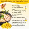 4.94oz Dried Egg Ramen Toppings - Freeze-Dried Scrambled Eggs for Instant Noodles, Soups & Rice Bowls, Ramen Dried Eggs, No Refrigeration Needed, Easy Camping & Emergency Meal(140g) view 3