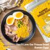 4.94oz Dried Egg Ramen Toppings - Freeze-Dried Scrambled Eggs for Instant Noodles, Soups & Rice Bowls, Ramen Dried Eggs, No Refrigeration Needed, Easy Camping & Emergency Meal(140g) view 4