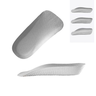 Startup brandone Orthopedic HighPads 1.0, Brandone Orthopedic Lift Inserts for Men & Women, HighPads 1.0 Heel Lifts for Elevator Shoes (Gray,1.5 CM-3Pairs)