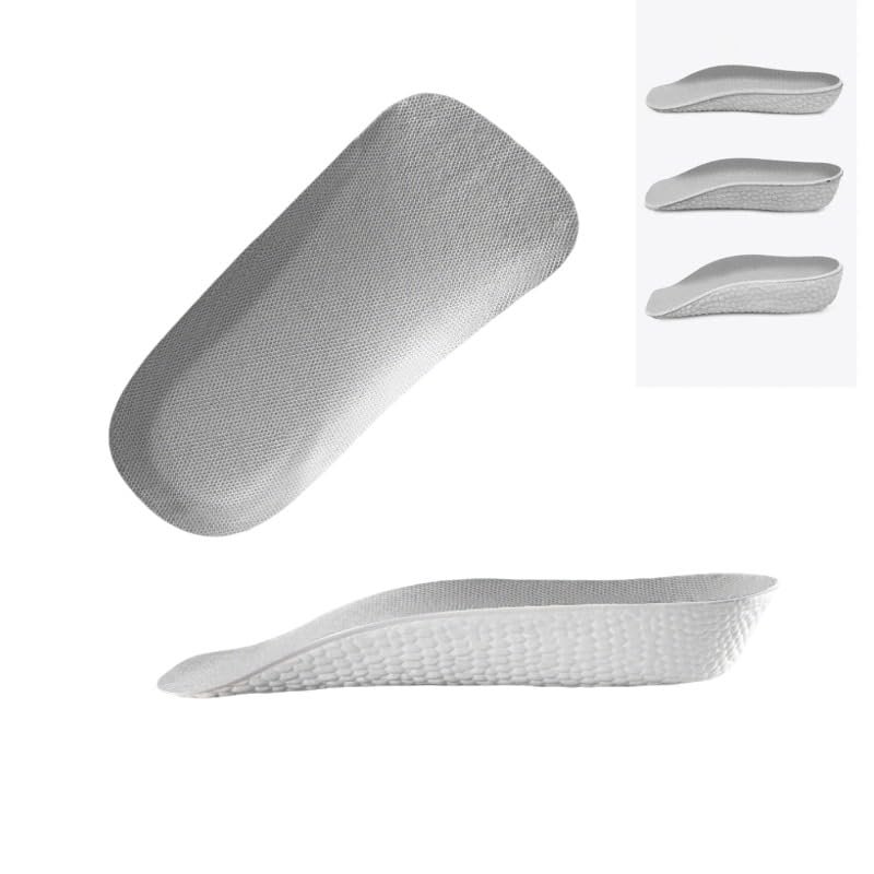 Startup brandone Orthopedic HighPads 1.0, Brandone Orthopedic Lift Inserts for Men & Women, HighPads 1.0 Heel Lifts for Elevator Shoes (Gray,1.5 CM-3Pairs)