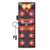 CZCZC Full Body Massage Mat with Heat 10 Vibration Motors 20 Neck Shiatsu Massage Heads 9 Massage Modes Massager Massage Mattress Cushion for Muscle Ache, Neck Back Pain, Relax view 1