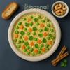 BOSNAL 10 Inch Round Compostable Plates 100 Pack, 100% Plant-Based Sugarcane Bagasse, Eco-Friendly Disposable Plates for Hot & Cold Meals, Microwave Safe, BPA-Free, Durable & Leak-Resistant view 4