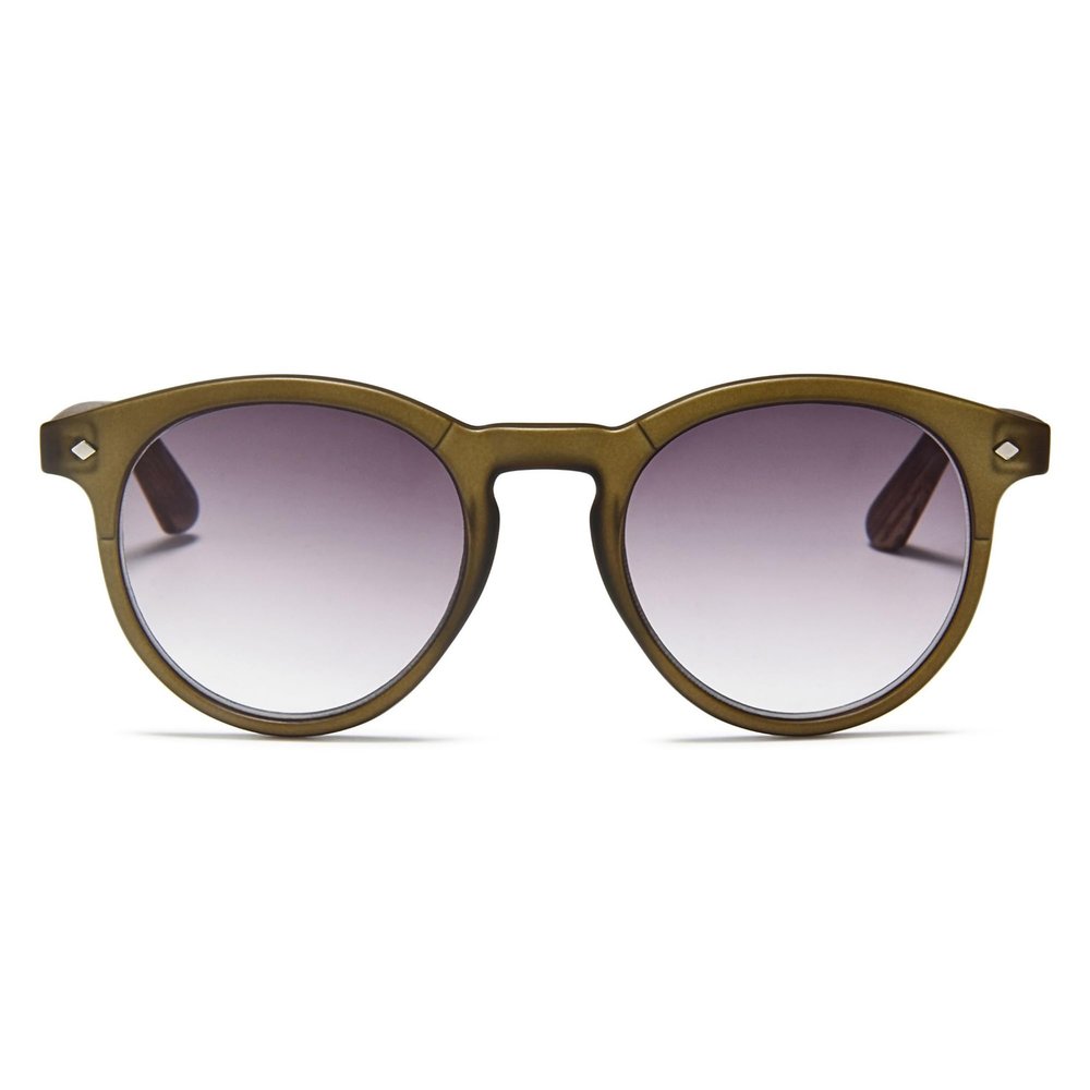 2SeeLife Large Round TR-90 Reading Sunglasses for Men & Women Medium-Large Fit, Durable, Spring Hinges, Sun Readers, Green, +3.00