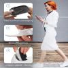 2 Heel Lifts (M 1")+ 4 Metatarsal Pads Gel Insoles for Foot Pain Relief, Posture, & Comfort Unisex 6-Piece Set view 4