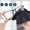 12 Pack Eyeglass Cleaning Cloths for Glasses, 6 Black & 6 Gray, 6x7 Inch Soft Lint-Free Lens Cleaning Wipes Glasses Cleaner Cloth for Screens, Cameras, and Electronics view 2