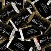 220 Pcs New Year?s Eve Party Chocolate Candy Mix - Assorted Wrapped Miniatures, Silver Foiled Milk Chocolate Kisses & Gold Foiled Peanut Butter Cups For Favors, Table Assortments And Gifts (3.25lb) view 2