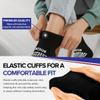 AMERICAN HOSPITAL SUPPLY Non-Slip Hospital Socks, Anti-Skid, Anti-Slip Gripper Socks for Medical or Home Use, Black, Small, 6 Pairs view 4