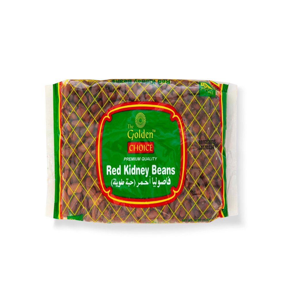 Golden Red Kidney Beans | 16 oz (1 lb) | Premium Quality All-Natural Beans | Pantry Staple | Versatile Ingredient for Everyday Cooking