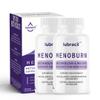 Lubracil Menoburn Perimenopause & Menopause Supplements for Women Helps Metabolism, Estrogen & Wellness Targets Hot Flashes, Bloating & Energy 120 Count, 2 Pack view 1