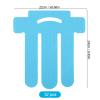 12pcs Kinesiology Tape for Shoulder, Precut Breathable Waterproof Kinesiology Tape for Knees Shoulder Sports Support Muscle Protection (Blue) view 2