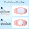 Umbilical Hernia Belt for Men and Women, Abdominal Support Hernia Belts, Equipped with 3 Compression Pads, Suitable for Incisional Hernia, Umbilical Hernia, Pre- and Post-Operative(X-Small) view 3
