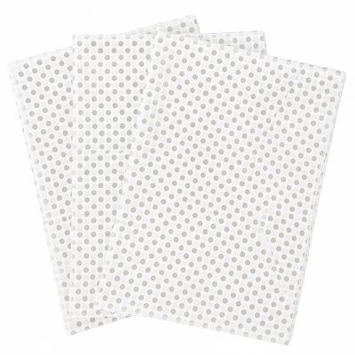 20 Sheets Silver Tissue Paper 20" x 28" Bulk Gift Wrap for Gift Bags, Graduation, Birthday & Holiday Party Decorations (Silver)