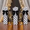 20 Sheets Black Tissue Paper 20" x 28" Bulk Gift Wrap for Gift Bags, Graduation, Birthday & Holiday Party Decorations (Black) view 3