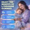 softbear L-Theanine 400mg Gummies for Kids & Adults, L Theanine Supplement with Ashwagandha, GABA, 5-HTP Supports Calm & Relax & Focus, Sugar-Free/Vegan/GMO-Free, Strawberry Flavor 60 Count view 4