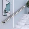 Shower Grab Rails, 40cm 50cm 60cm Grab Bar for Bathtub, MAX Hold 120 KG Toilet Handles for Senior, Bathroom Safety Grip for Elderly, 80cm 1m 1.2m 150cm Stairs Handrail Railing(3.3 FT) view 4