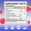 MEENCCD 5-HTP Gummies 300mg, 5-HTP Supplement with 200mg L-Theanine & 50mg GABA, GABA Supplements for Adults, Sugar Free, Raspberry Flavor, 60 Count view 2