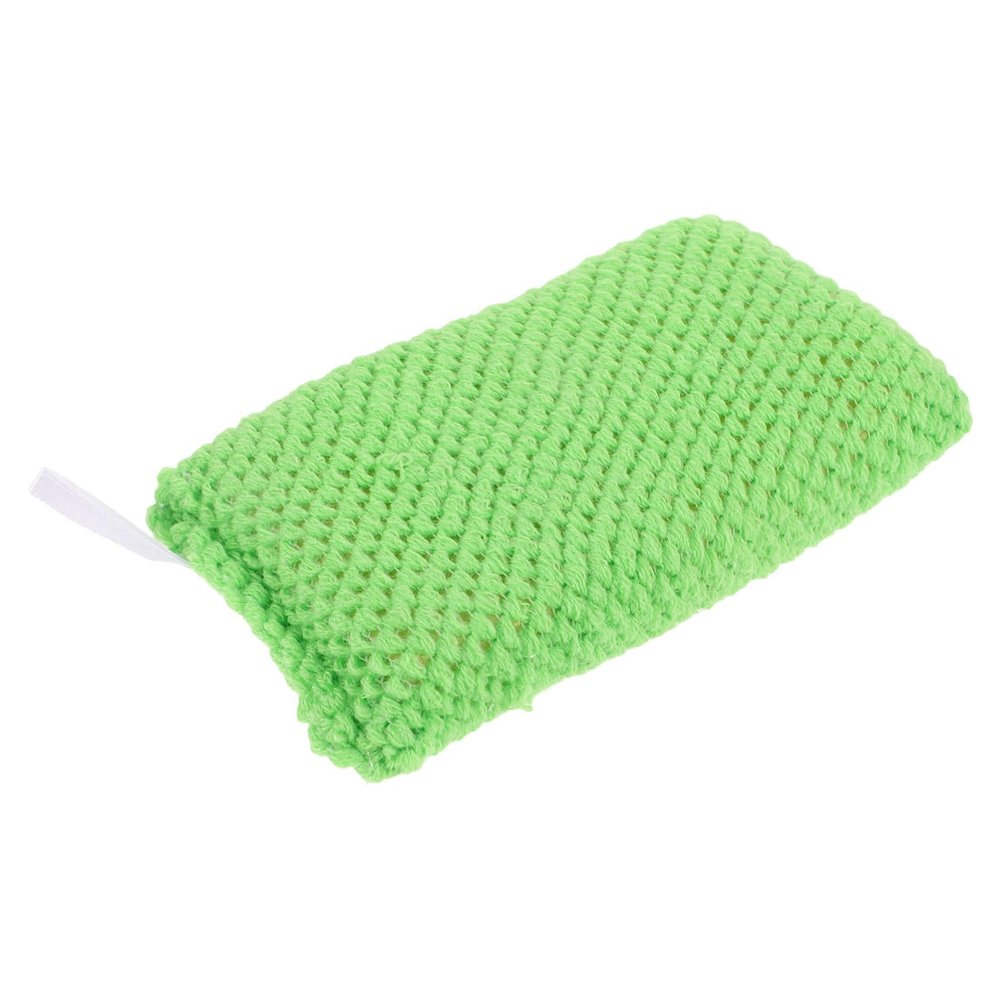 Beatifufu Dishwashing Sponge Pad Non-Scratch Scouring Scrubber for Kitchen and Household Cleaning Multi-Purpose Decontamination Tool for Dishes and Non-Stick Cookware Green Material