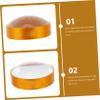 IWOWHERO Round Shape Magnifying Glass Dome Paperweight Magnifier for Seniors Reading and Exploration Scratch-Resistant Educational Tool for Home Use view 3