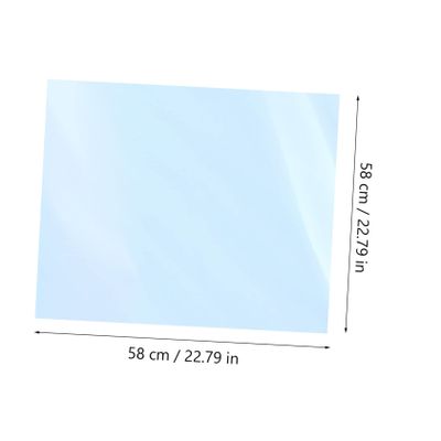 ORFOFE 15 Sheets Neon Blue Cellophane Wrap Decorative Wrapping Paper for Flower Bouquets and Present Boxes Creative Packing Paper for Wrapping and Festive Decorations