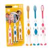 Beatifufu 6pcs Soft Bristle Toothbrush for Ages Comfortable Non-Slip Handle Cartoon Design Oral Care Brushes for Boys view 1
