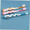 Beatifufu 6pcs Soft Bristle Toothbrush for Ages Comfortable Non-Slip Handle Cartoon Design Oral Care Brushes for Boys view 4